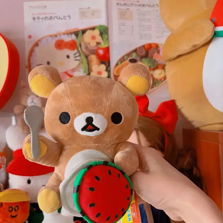 [BUNJANG] San-X 2005 Rilakkuma Watermelon Plush / (가격제안 가능)2005년도 고전 산엑스 리락쿠마 수박인형
