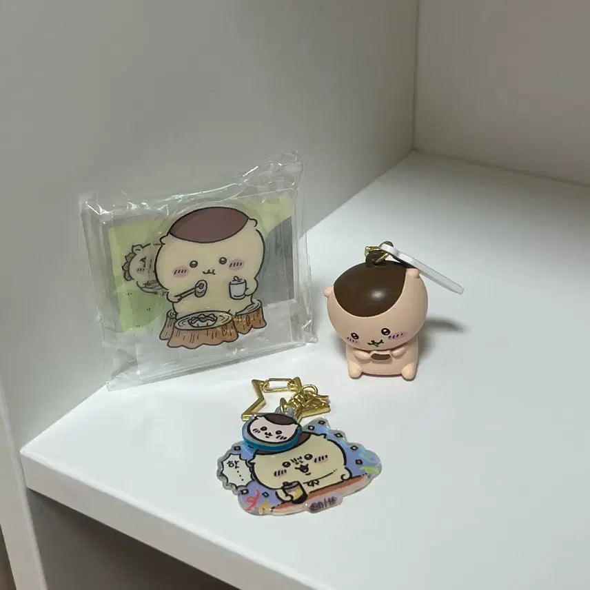 [BUNJANG] Chiikawa Kurimanju Stand Keyring / 치이카와 쿠리만쥬 스탠드 키링