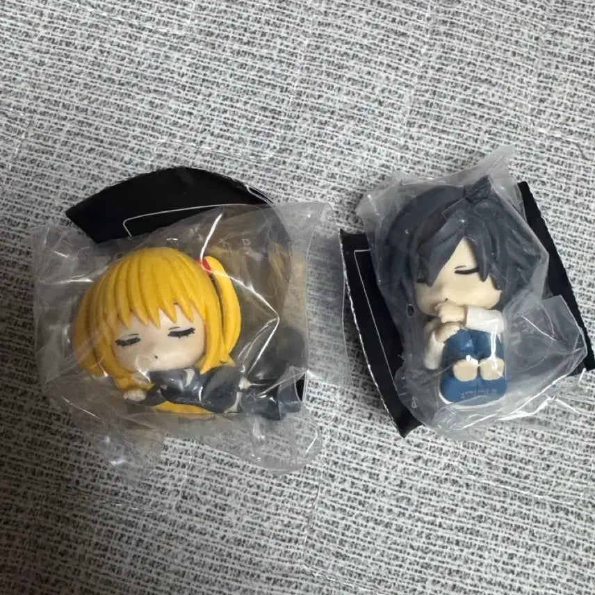 [BUNJANG] Death Note Nemurasetai Gacha L &amp; Misa Set / 데스노트 네무라세타이 가챠 엘 미사 세트