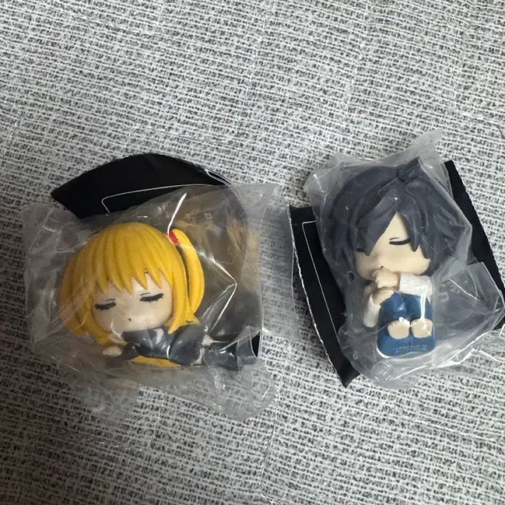 [BUNJANG] Death Note Nemurasetai Gacha L &amp; Misa Set / 데스노트 네무라세타이 가챠 엘 미사 세트