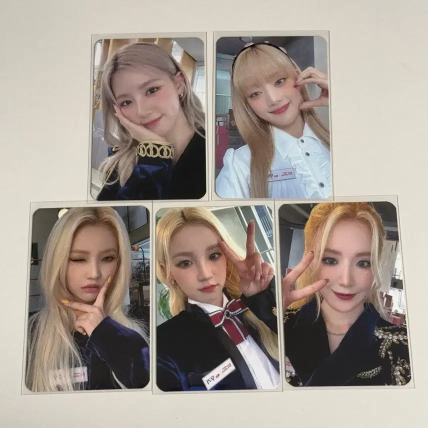 [BUNJANG] G)I-DLE Lucky Draw Neveland Zone Day 1 Photocard Bundle Set / 여자아이들 아이들 팬미팅 행운의편지 네버랜드존 포토카드 1일차 세트 일괄