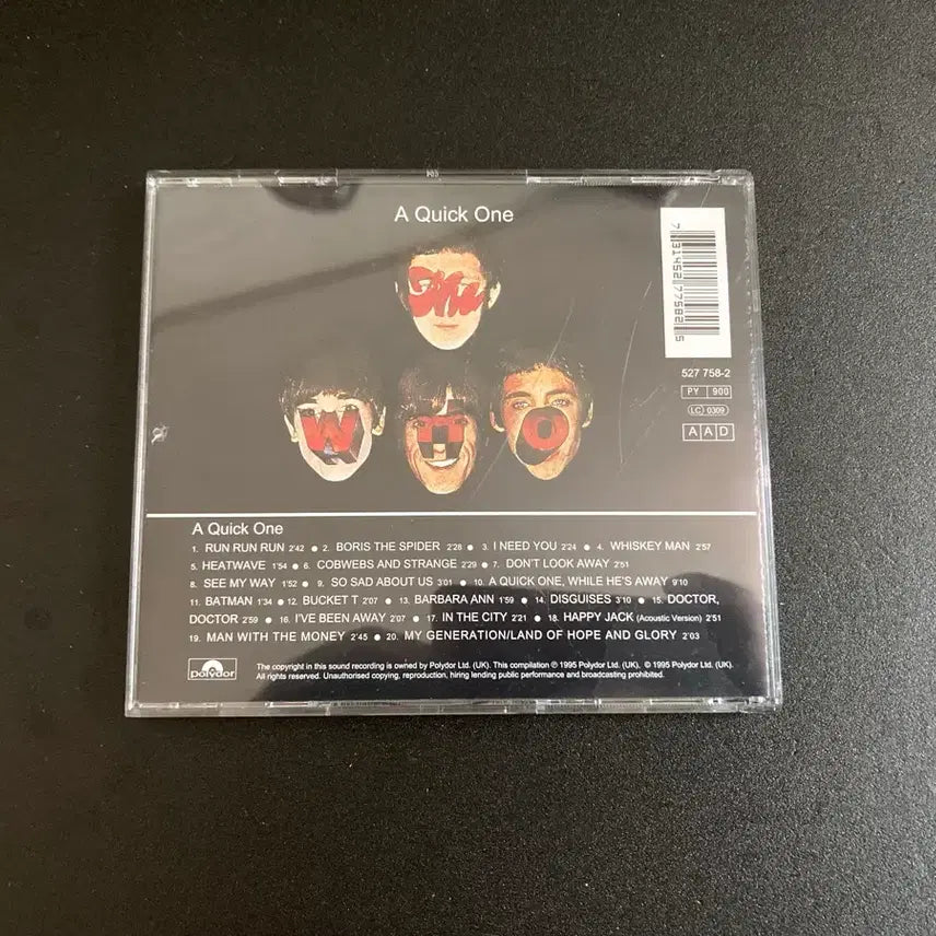[BUNJANG] The Who A Quick One 1995 UK CD / The Who-A Quick One 95년 UK발매CD