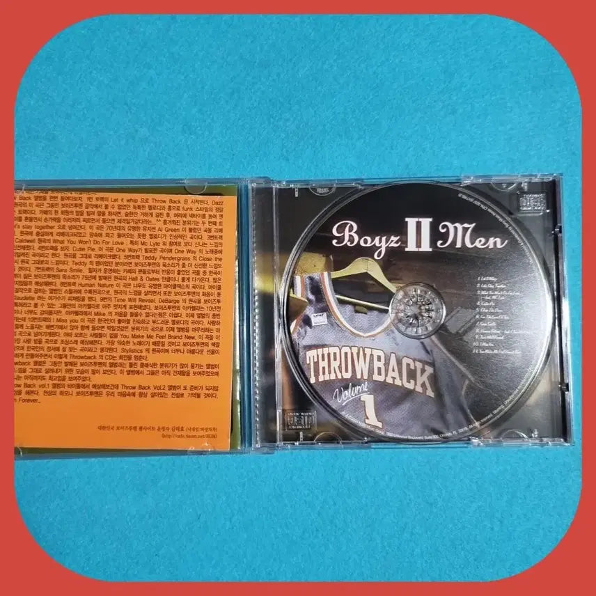 [BUNJANG] Boyz II Men Throwback CD / 보이즈투맨 CD NM-