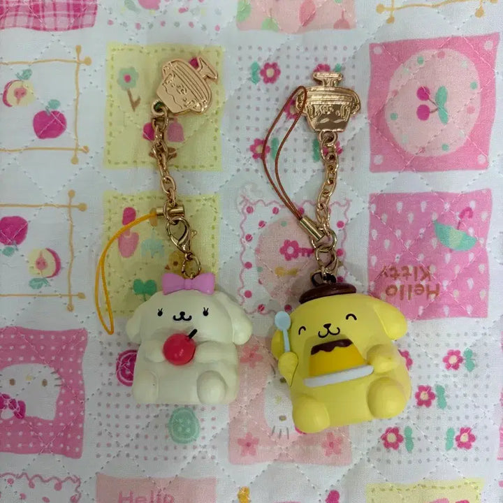 [BUNJANG] Pompompurin 30th Anniversary Macaron/Pompom Bundle Strap / 폼폼푸린 30주년 스트랩 (마카롱/폼푸 일괄)