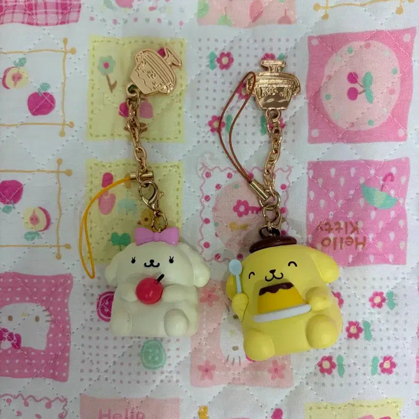[BUNJANG] Pompompurin 30th Anniversary Macaron/Pompom Bundle Strap / 폼폼푸린 30주년 스트랩 (마카롱/폼푸 일괄)