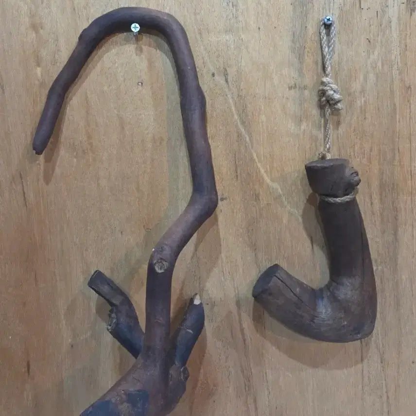 [BUNJANG] Korean Traditional Grain Basket Hanger Set of 2 / 땟물좋은 보리밥 바구니걸이 2점
