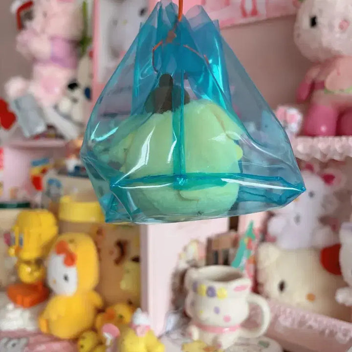 [BUNJANG] Sanrio Pompompurin Festival Goldfish Concept Plush Keychain / 산리오 폼폼푸린 마츠리 금붕어컨셉 인형