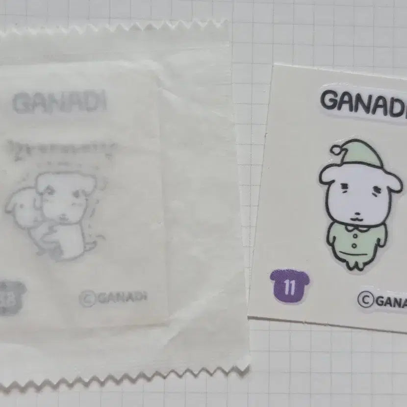 [BUNJANG] Ganadi Sticker Bundle Set / 가나디 띠부씰 레어 일반 가나디 키링 일괄