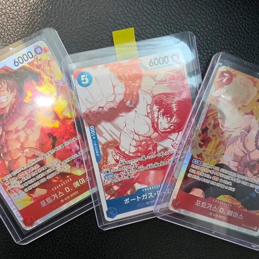 [BUNJANG] One Piece Portgas D. Ace Card / 원피스 포트거스 D. 에이스 카드