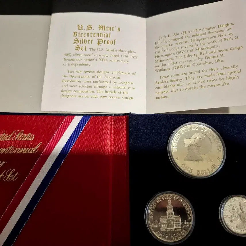 [BUNJANG] 1976 U.S. Mint Bicentennial Silver Proof Set / 미조폐국 발행 미국 독립 200주년 은화 프루프 세트