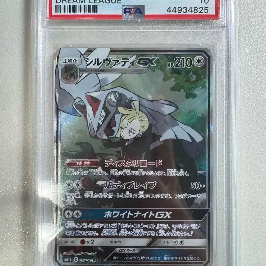 [BUNJANG] Pokemon Card Sun &amp; Moon Dream League Silvally GX SR Full Art PSA 10 / 포켓몬카드 썬앤문 드림리그 실버디 GX sr 풀아트 PSA 10