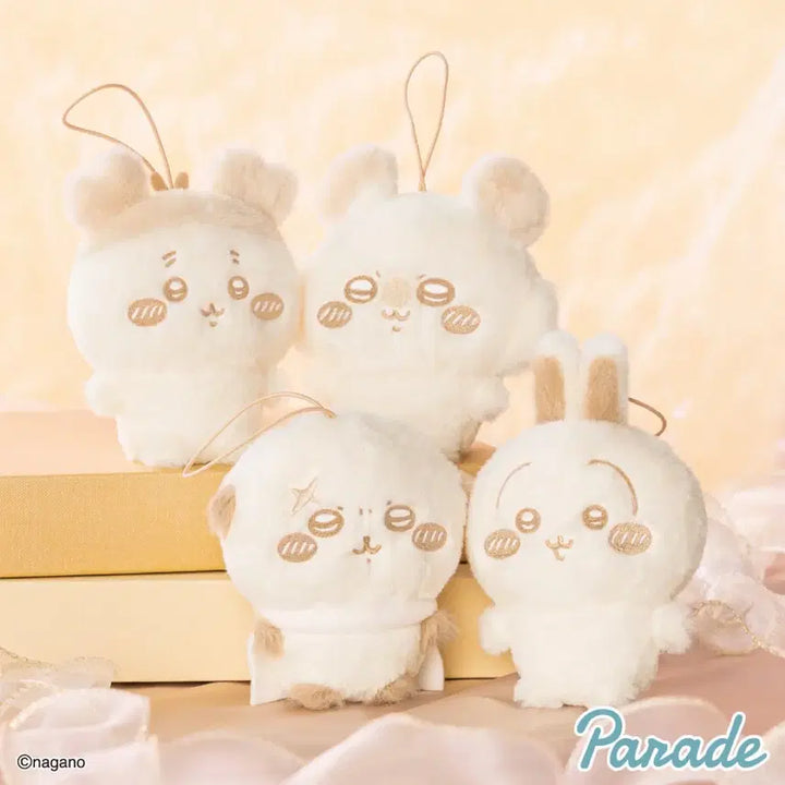 [BUNJANG] Chiiikawa Rakko Milk Palette Series Mascot / 랏코 밀크 팔레트 누이 마스코트 치이카와