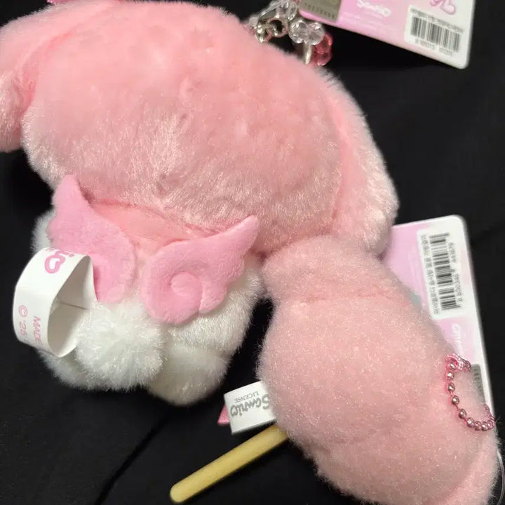 [BUNJANG] Sanrio My Melody Angel Beads Keyring + Candy Keyring Set / 셋트 산리오 정품 마이멜로디 엔젤 비즈 키링+캔디키링