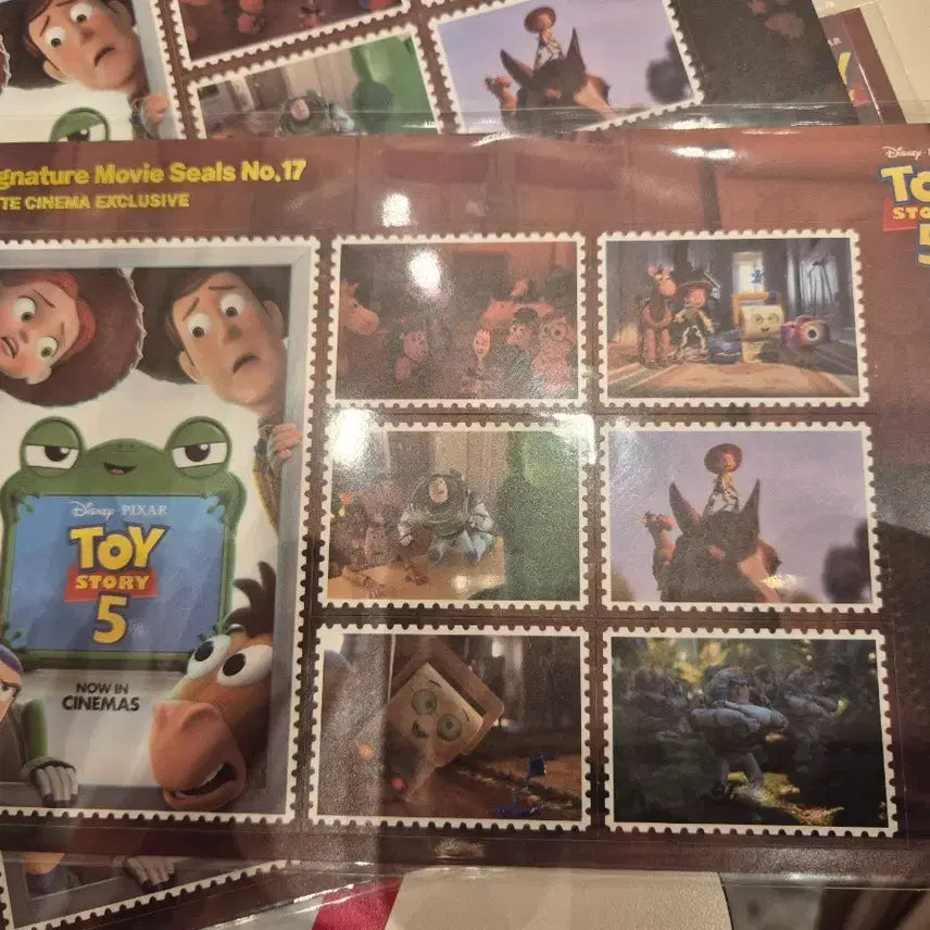 [BUNJANG] Toy Story 5 Lotte Cinema Limited Movie Seal / 토이 스토리 5 롯데 시네마 한정 무비 실