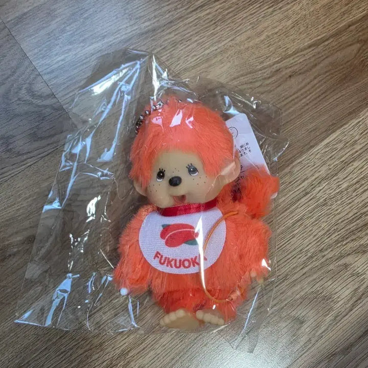[BUNJANG] Monchhichi Fukuoka Limited Edition Doll Keychain / 몬치치 후쿠오카 한정 인형 키링