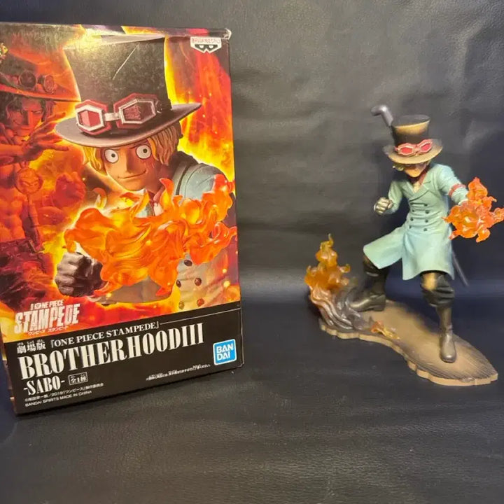 [BUNJANG] Banpresto One Piece Sabo Brotherhood Figure / 반프레스토 원피스 브라더후드 사보 피규어