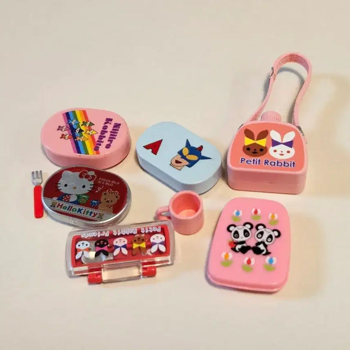 [BUNJANG] Re-Ment Lunch Box Set / 리멘트 도시락통
