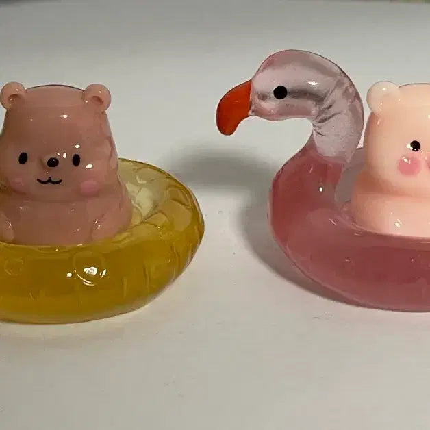 [BUNJANG] Tube Bear Pig Mini Figure Bundle Set / (일괄)튜브곰돌이 돼지 미니피규어