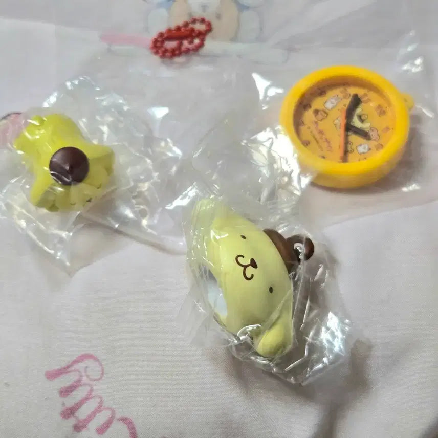 [BUNJANG] Pompompurin Retro Wall Clock Gacha, Lip Case Gacha, Figure Bundle Set / 일괄) 폼폼푸린 레트로 벽시계 가챠, 립케이스 가챠, 피규어
