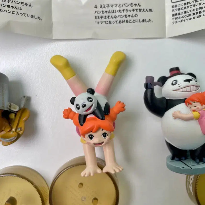 [BUNJANG] Ghibli Panda Kopanda Bottle Cap Figure Set (Unsealed) / (단순개봉) 지브리 판다코판다 보틀캡 피규어 세트