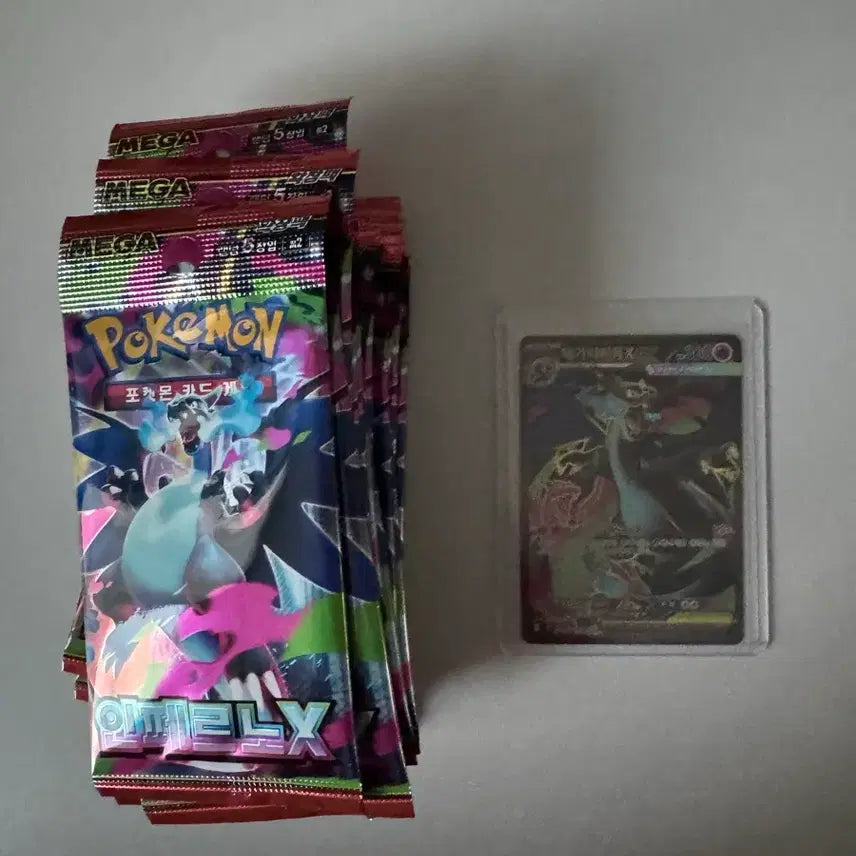 [BUNJANG] Inferno (22 cards) &amp; Mega Charizard SR Card / 인페르노 22장,메가리자몽sr