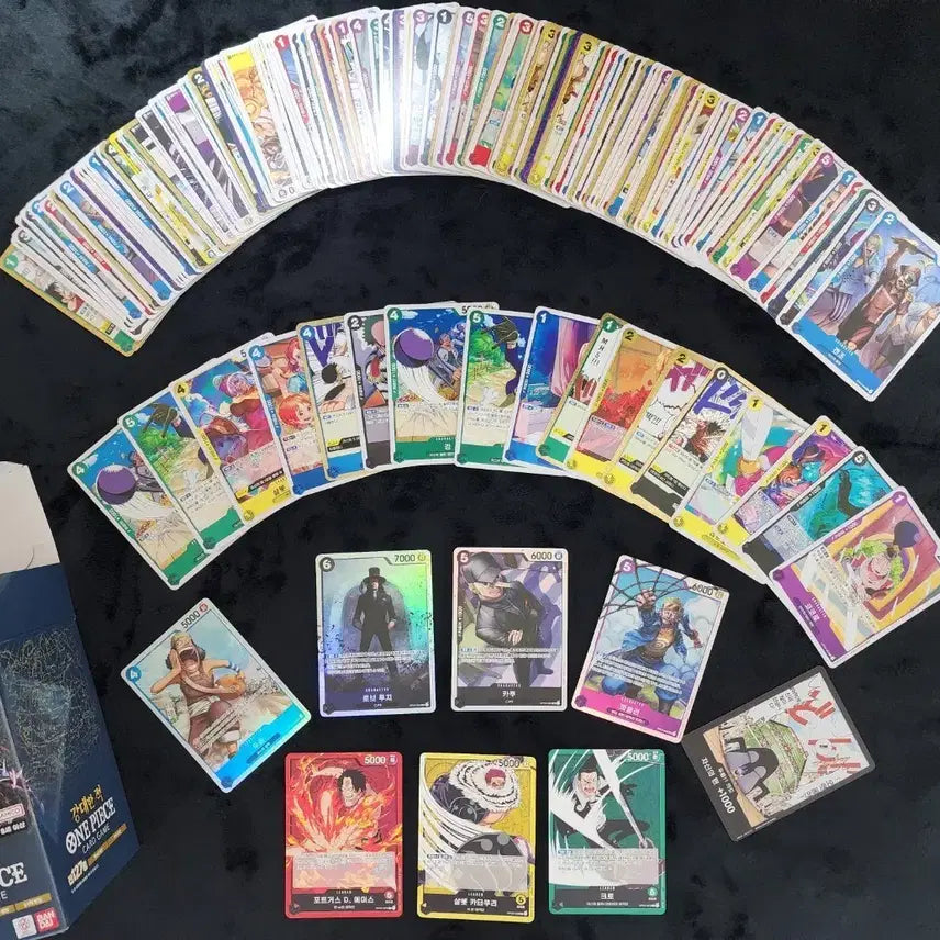 [BUNJANG] One Piece Card: Strongest Enemies Bundle (Opened) / 원피스카드 강대한적 개봉품 일괄 팝니다