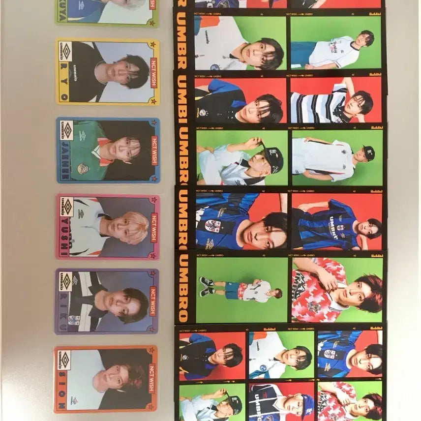 [BUNJANG] UMBRO NCT WISH Unsealed Set / UMBRO NCT WISH