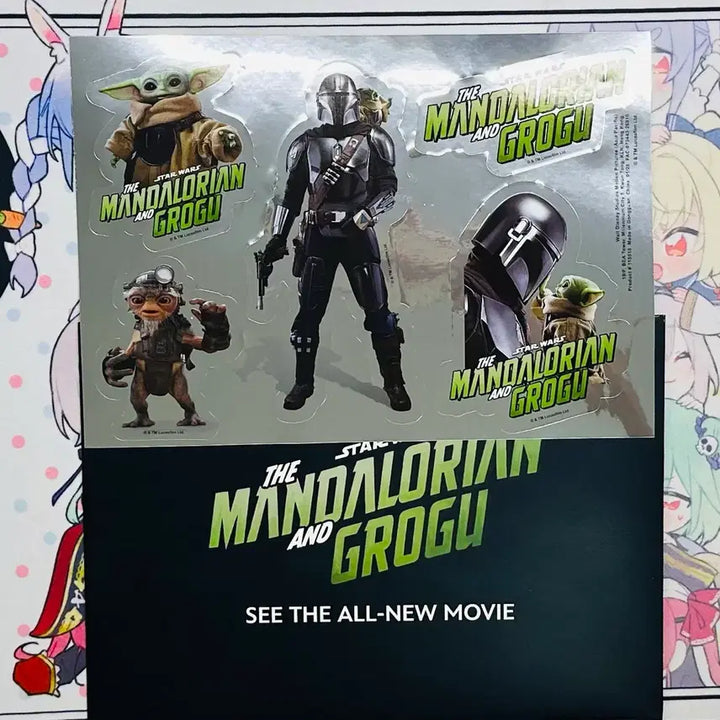[BUNJANG] Star Wars The Mandalorian Grogu Special Edition Sticker / 스타워즈 만달로리안 그로구 특전 스티커