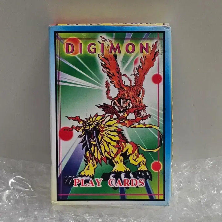 [BUNJANG] Digimon Adventure Poker Card Set (1 Box) - Sealed / 고전 문방구 디지몬어드벤처 포커카드 세트 1통 미개봉품