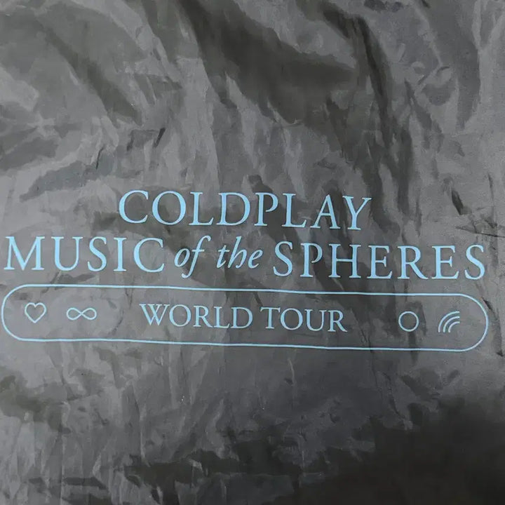 [BUNJANG] Coldplay "Music of the Spheres World Tour" Commemorative Raincoat / 콜드플레이 내한 우비