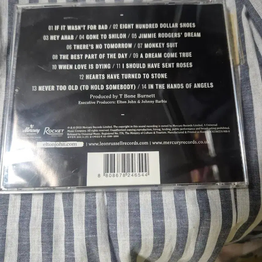 [BUNJANG] Elton John &amp; Leon Russell The Union CD / 엘튼 존 / 레온 러셀 / 더 유니온 CD