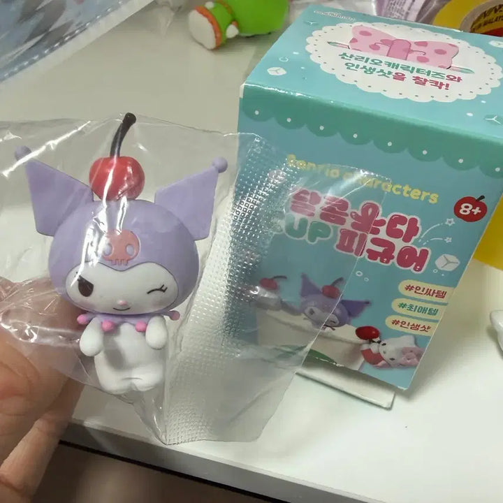 [BUNJANG] Sanrio Sweet Soda Cup Figure Kuromi / 산리오 달콤소다 컵 피규어 쿠로미 판매