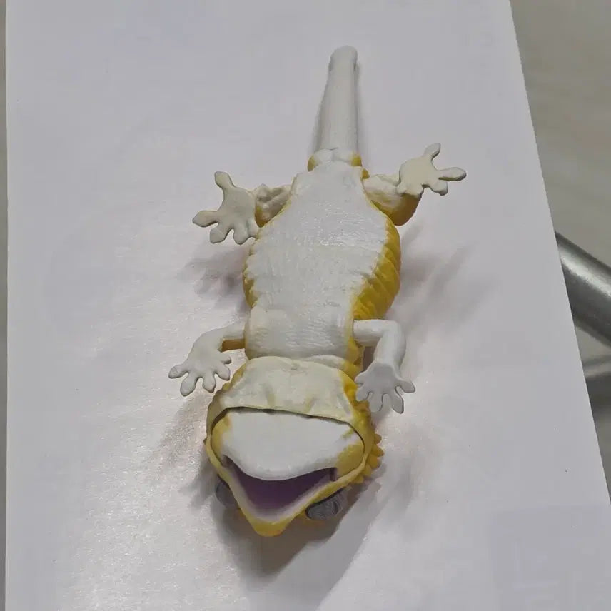 [BUNJANG] Les Petits Crested Gecko Normal Yellow (Series 2) / 생물대도감 레쁘띠 2탄 크레스티드 게코 노멀 옐로우