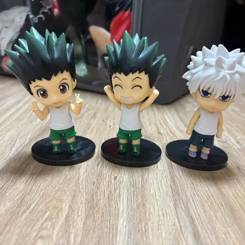 [BUNJANG] Hunter x Hunter Gon &amp; Killua Nendoroid-style Figure Set / 곤 키르아 헌터헌터 피규어