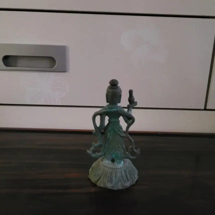 [BUNJANG] Bronze Guanyin Bodhisattva Statue / 통동 관음 보살상