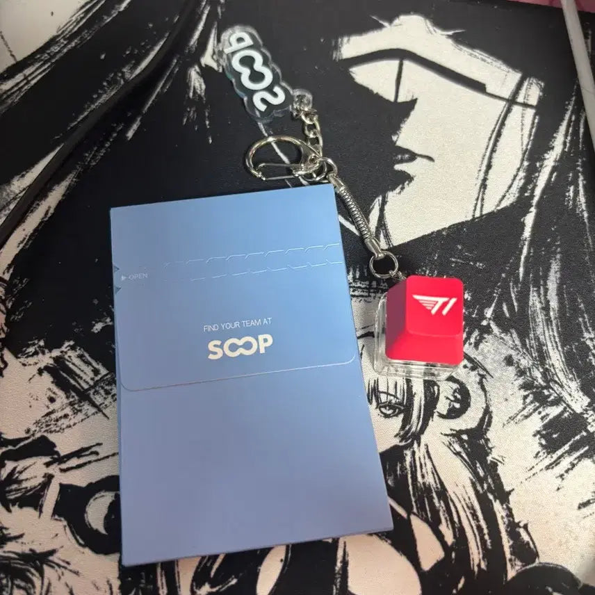 [BUNJANG] Soop T1 Photocard &amp; Keyring Set / soop T1포카 키링세트 판매