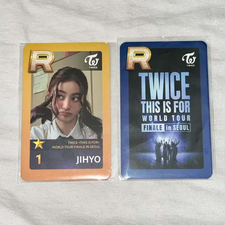 [BUNJANG] TWICE Jihyo"s Merry &amp; Happy Concert "Shooting Star" Mission Event Photocard Bundle Set / (일괄/택포) 트와이스 지효 앙콘 슈스제 미션 이벤트 포카