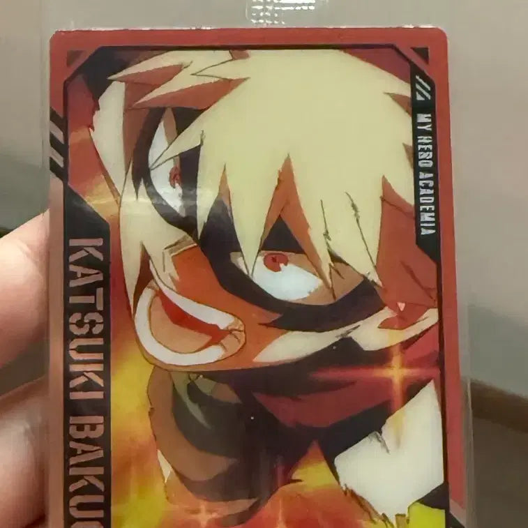 [BUNJANG] My Hero Academia Bakugo Wafer Card (Sealed) / [미개봉] 나의 히어로 아카데미아 웨하스 카드 바쿠고