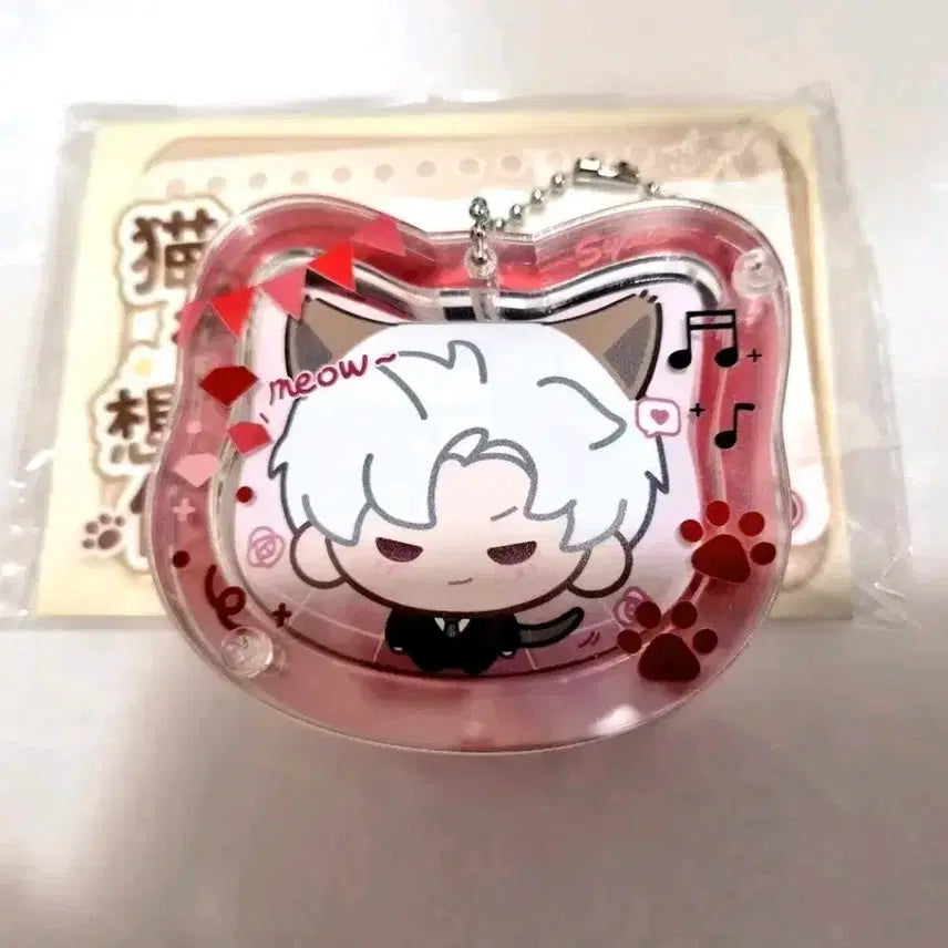 [BUNJANG] Love and Deep Space Jinwoon Cat Butler Badge Bundle Set / 럽딥 러브앤딥스페이스 냥집사 진운 뱃지 굿즈 공식 비공식