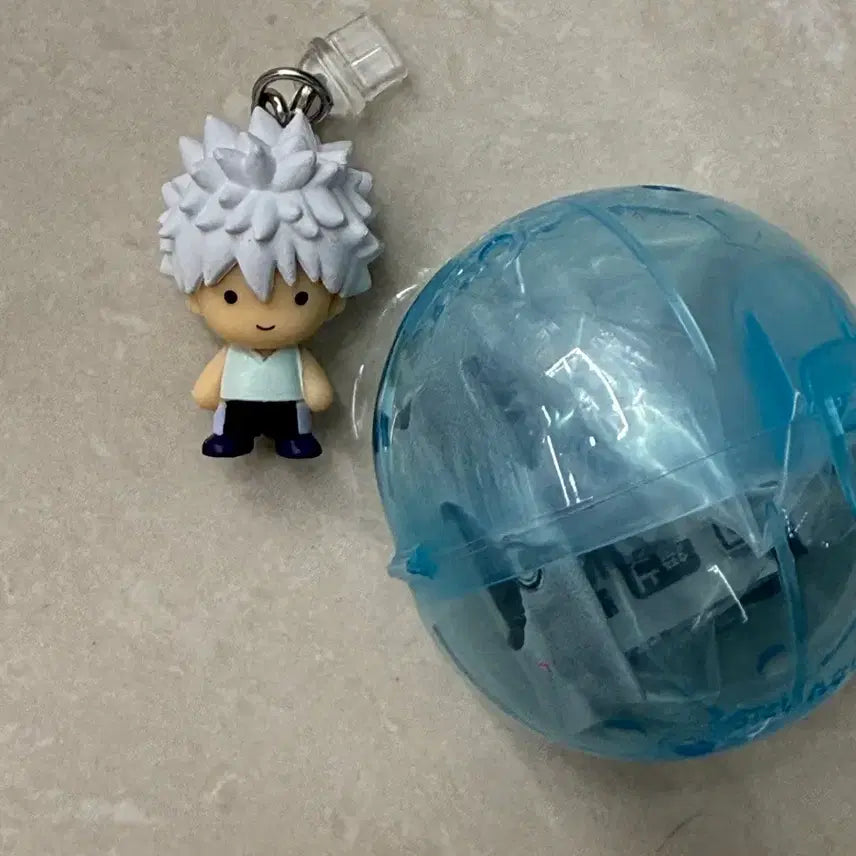 [BUNJANG] Hunter x Hunter Killua Bizel Keyring / 헌터헌터 그리드아일랜드 메지루시 키르아