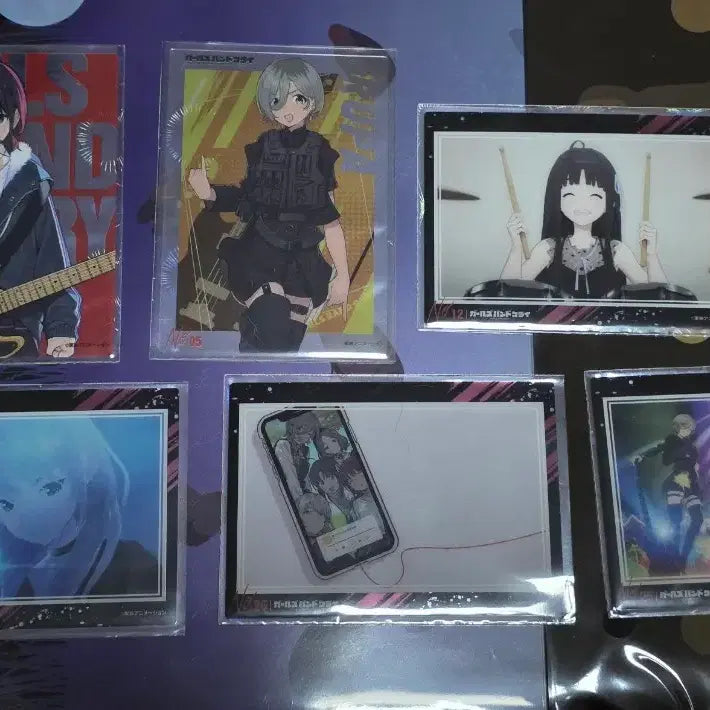 [BUNJANG] Bocchi the Rock! Trading Cards (Set of 12) / 걸즈 밴드 크라이 트레이딩 카드