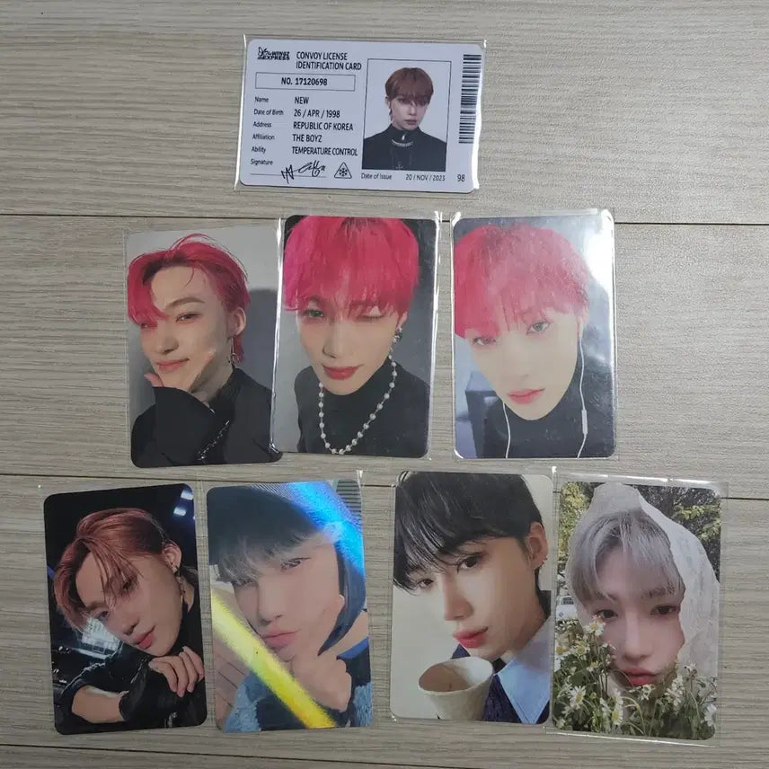 [BUNJANG] The Boyz New Rroto King POB Photocard / 더보이즈 뉴 미공포 로투킹 포토카드