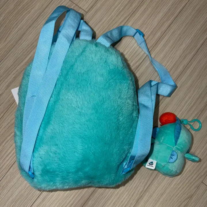 [BUNJANG] Sanrio Hangyodon Backpack Bag &amp; Sayuri Hangyodon Keyring Plush Bundle Set / 산리오 한교동 백팩 가방 + 사유리 한교동 키링 인형 일괄