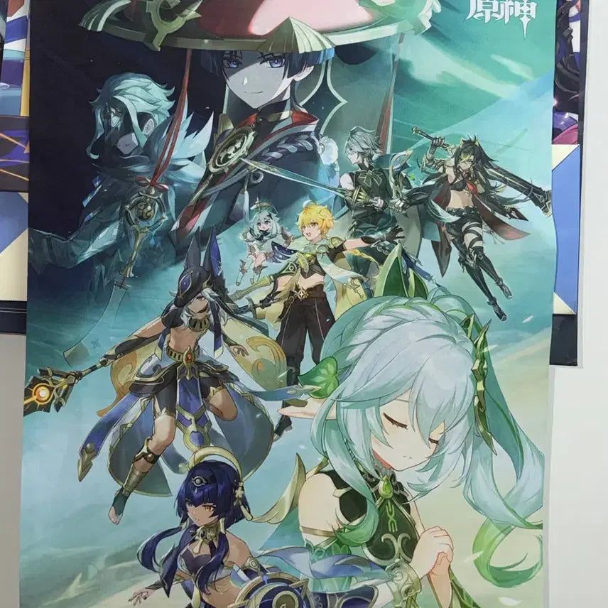 [BUNJANG] Genshin Impact Wall Scroll / 원신 족자봉