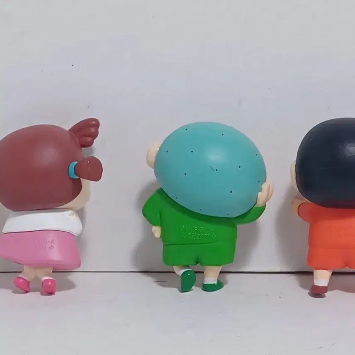 [BUNJANG] Crayon Shin-chan Figures (Shin-chan, Hoon-yi, Yuri) Set of 3 / 짱구는 못말려 피규어 3종 (짱구,훈이,유리)