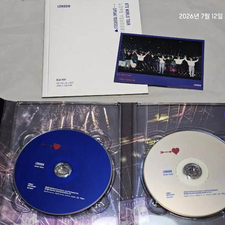 [BUNJANG] BTS Speak Yourself London Blu-ray / 방탄 공식 스픽콘 런던 블루레이 Blu-ray