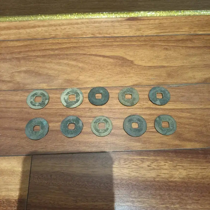 [BUNJANG] Antique Sangpyeong Tongbo Coins (10 Piece Bundle) / 골동품 상평통보 10개 일괄