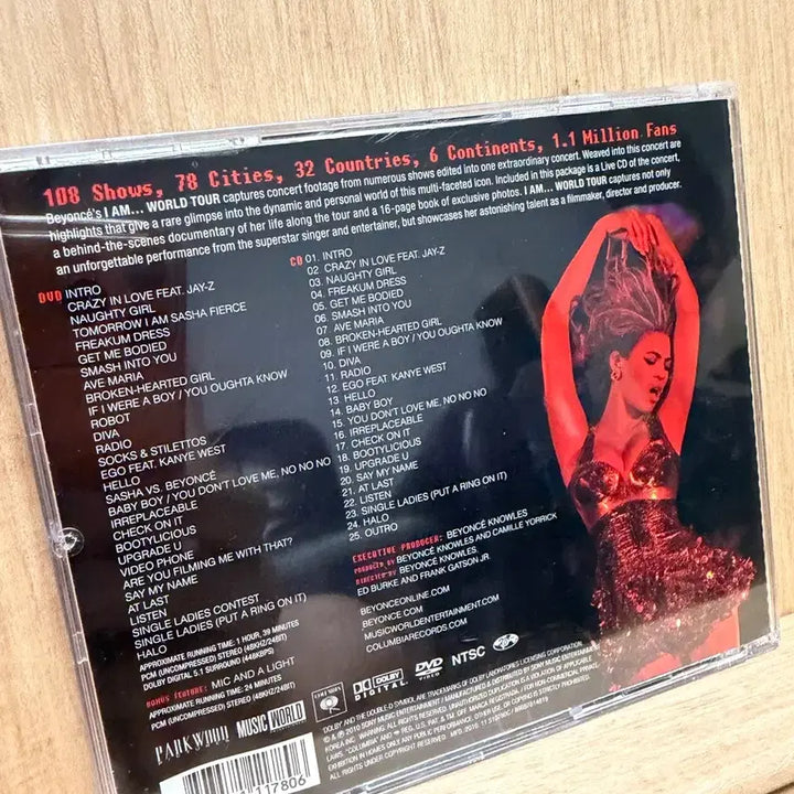 [BUNJANG] Beyoncé I Am... World Tour Live (2010) 2CD+DVD Set / 비욘세 Live (2010) - I am.. / 2CD (CD+DVD)