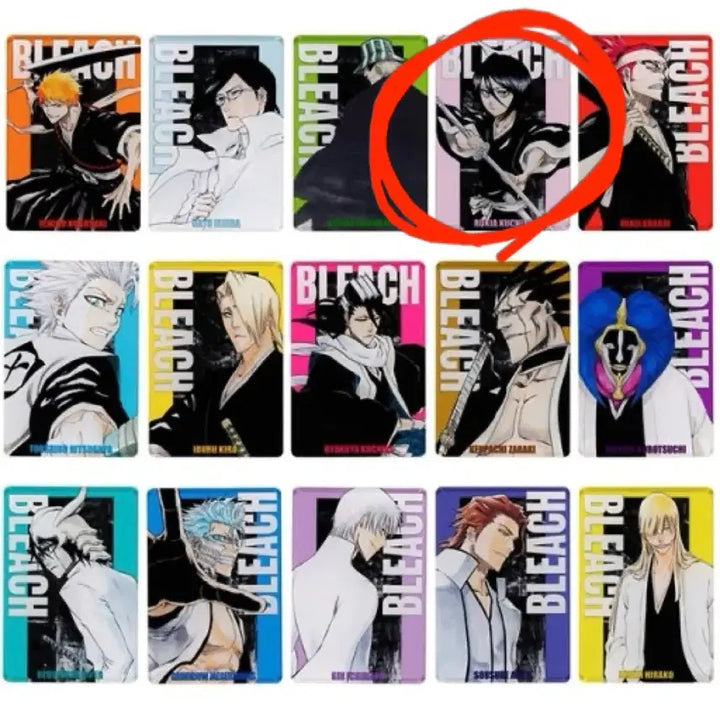 [BUNJANG] Bleach Kuchiki Rukia Status Card / 블리치 스테이터스 카드 쿠치키 루키아