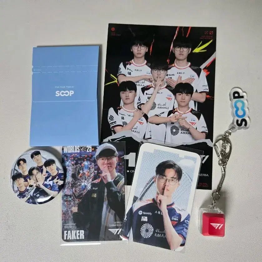 [BUNJANG] T1 Faker Photocard / MSI t1 + 페이커 포카